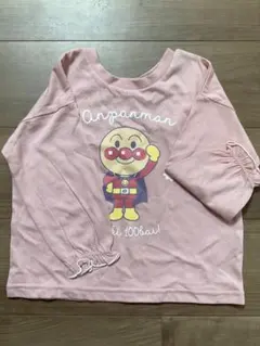 アンパンマンロンT薄手ピンクドキンちゃんコキンちゃん 長袖 長袖Tシャツ 100