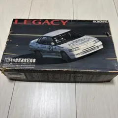 アオシマ 1/24 スバル レガシィ 10万キロ世界速度記録車　未組立未開封のサムネイル