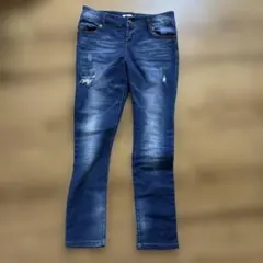 KOBELETTE ダメージスキニーデニム