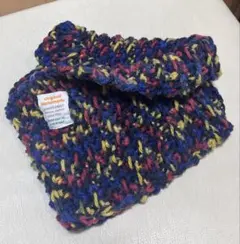 かぎ針編み　ネックウォーマー　ハンドメイド　3