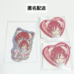 あんさんぶるスターズ あんスタ 夏目 ナンジャタウン ステッカー 缶バッジ