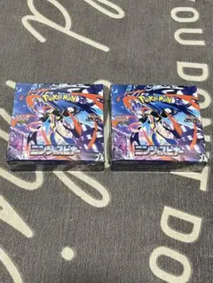 ポケモンカードゲー厶MEGAニンジャスピナーBOXシュリンク付き×2