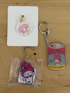 新品未使用　マイメロディアクリルキーホルダーセット