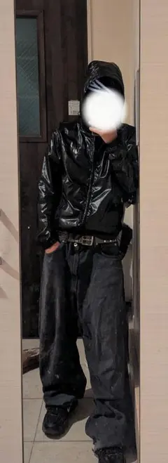 00s OLD UNIQLO マウンテンパーカー シャイニーナイロン テック