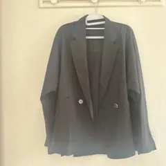 ゆ*＋様 ブラック テーラードジャケットのサムネイル