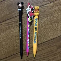 ディズニー　pentelシャーペン　3本セット
