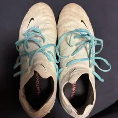 Nike Phantom AGソールサッカーシューズ グレー/イエロー 24cm - メルカリ