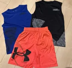 Under Armour タンクトップとショートパンツセット　140㎝