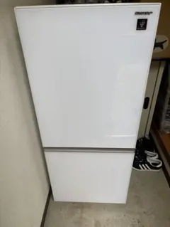 美品シャープ 冷蔵庫 SJ-14W-W 137L - メルカリ