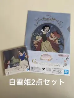 ディズニープリンセス 一番くじ Dream in color F賞　G賞