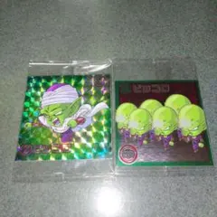 ドラゴンボール　超戦士シールウエハース超　GR ピッコロ、ノーマル　ピッコロ