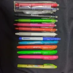 フリクションボールペン　12本