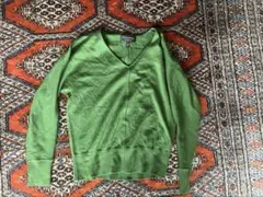 BANANA REPUBLIC グリーン 半袖ニット XS