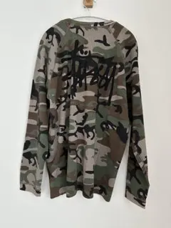 stussy pigment dyed ls thermal camo - メルカリ