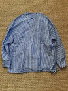 ジャーナルスタンダード ハードマンズリネンコットンスキッパーシャツ