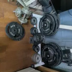 WFG 63kg ダンベル 5kgプレート トレーニング - メルカリ