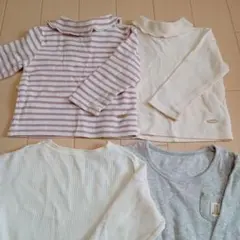 くまさま　ハイネック　プティマイン　90 セット　長袖