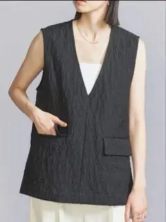 M様専用　　2024年BEAUTY&YOUTH ジャカードVネックべスト