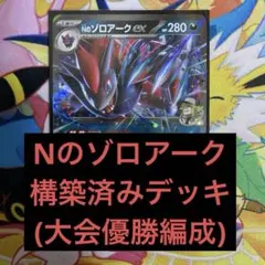 ポケモンカード　Nのゾロアークex　構築済みデッキ
