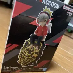 Crazy Raccoon モニタートップフィギュア 約10cm