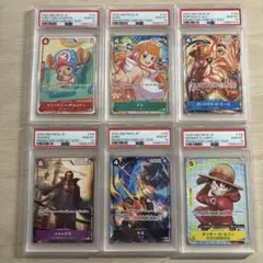 PSA10 6連番 ワンピースカード プロモーションカードセット2025 全種