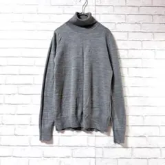 【無印良品】 タートルネック セーター 長袖Sカジュアル ニットトップス