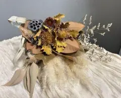 【新作ブーケ♡NO.02】ナチュラルクラッチブーケ ウェディング ドライフラワー