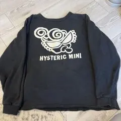 HYSTERIC MINI ブラック スウェット