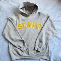 SCARS GILDANボディパーカー L グレー　紐なし