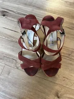 Jimmy Choo ジミーチュウ サンダル 厚底 38サイズ