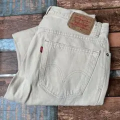 M*R様 ビンテージ　古着　リーバイス505 バギー　デニムジーンズ　W32L3