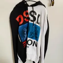 【希少・再構築】DIESEL ディーゼル ドッキング パーカー フーディー