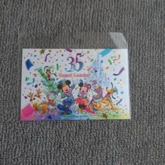 東京ディズニーリゾート 35周年 ポストカード