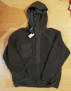 新品　サイズXL　ジーユー　エンジニアドガーメンツ　ボアフリーススナップパーカ