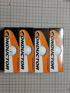 CONDUCTOR ゴルフボール Long Distance ４箱　12球