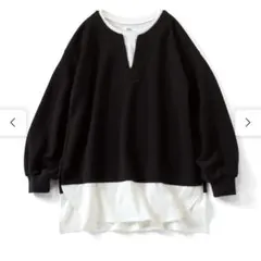 IEDIT レイヤード風トップス