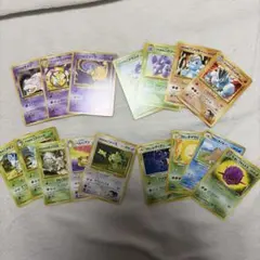 ポケモンカード 旧裏面 まとめ売り 64枚わるいブースター シャワーズ ポケモンカード 旧裏面 まとめ売り 64枚わるいブースター シャワーズ