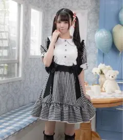 コスプレ メイド ルミパピエ ロゼッタメイドフリーサイズ ブラック
