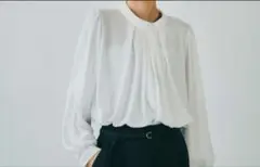 LEPSIM　2way ボウタイブラウス