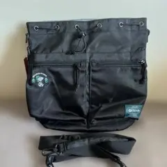 OUTDOOR PRODUCTS ブラックショルダーバッグ