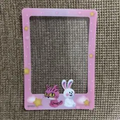 たべっ子どうぶつ　the movie ナムコ限定 2層クリアシート うさぎ ねこ