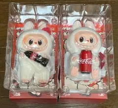 ラブブ　コーラ　コカコーラ　labubu ぬいぐるみペンダント