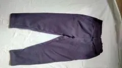 ユニクロ キッズ ネービー フリース長ズボン S