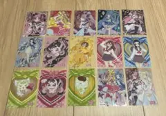 キミとアイドルプリキュア クリアカードコレクションガム　15枚