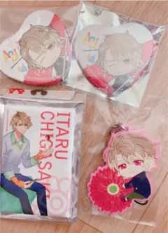 A3! 茅ヶ崎至 缶バッジラバスト4点セット