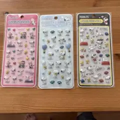PEANUTS プクプクシール