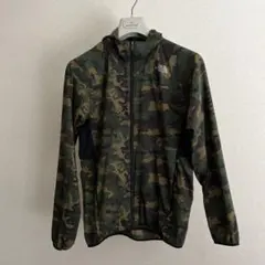 ノースフェイス 超軽量 ナイロン ジャケット マウンテンパーカー S カモフラ
