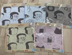 一番くじ パンどろぼう ～いとしのパン～　E賞 ジャガードタオル　全５種　コンプ
