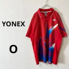 YONEX ヨネックス バドミントンシャツ 赤　bery cool Ｏサイズ