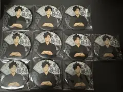 ハイキュー　縁日　和紙風缶バッジ　黒尾鉄朗